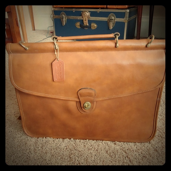 Vintage Handbags - Vintage satchel messenger bag